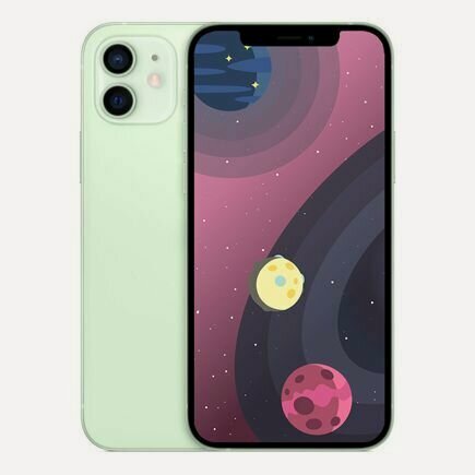 Изображение товара Смартфон Apple iPhone 12 Mini, 256ГБ, OLED, зелёный, экран 5.4"