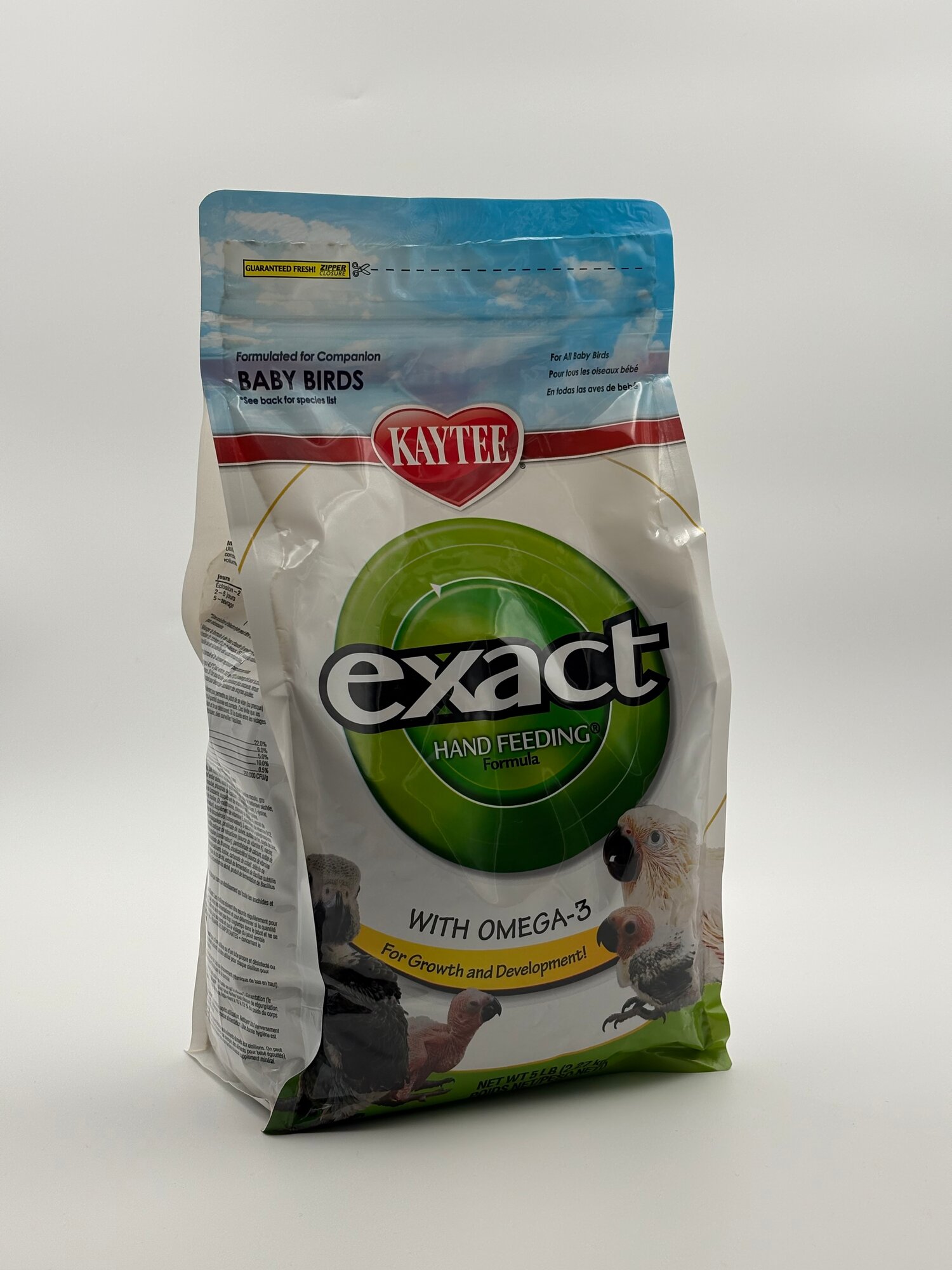 Профессиональный корм Kaytee Exact Hand Feeding, для птенцов, с Омега-3 — фото 1