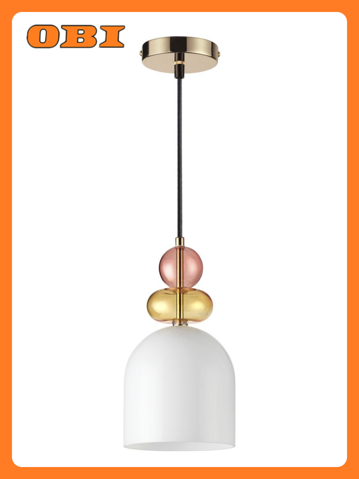 Светильник Lumion Gillian 4589 1B  E27  мощность 60Вт  IP20  белый плафон  золотой металл