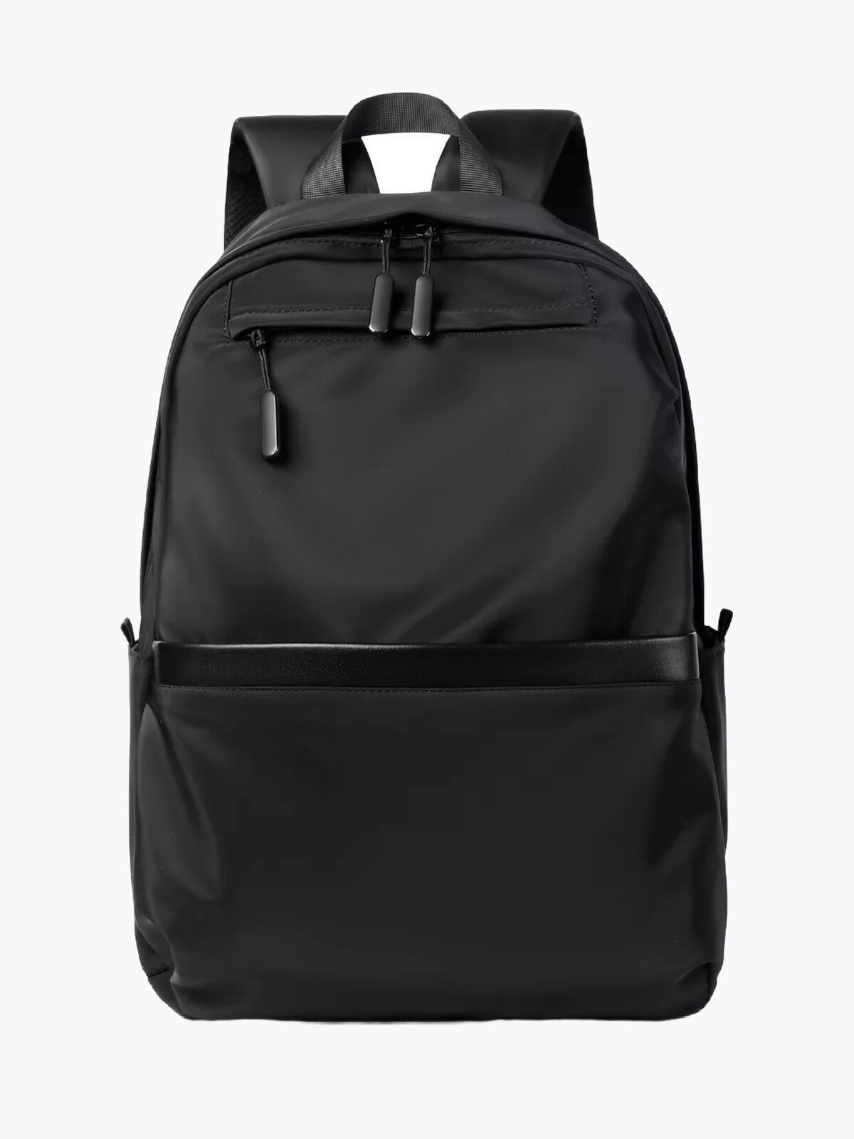 Непромокаемый городской рюкзак для ноутбука 15.6" — мужской, женский, школьный, спортивный, дорожный, черный