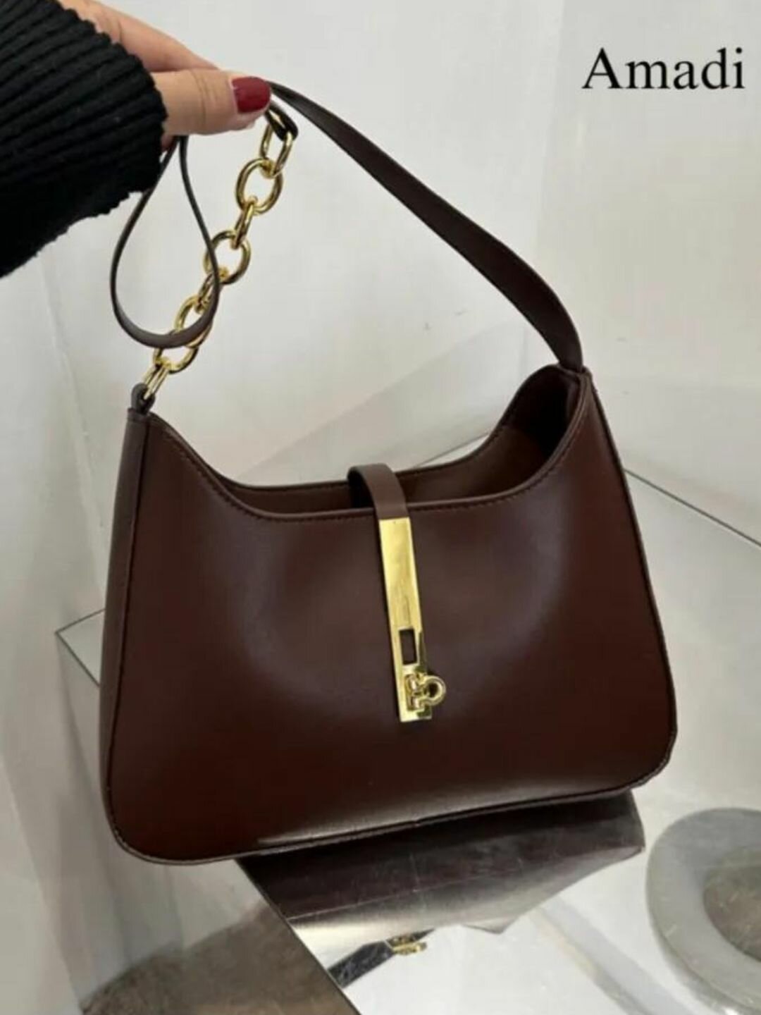 Сумка кросс-боди , коринчевый — фото 1