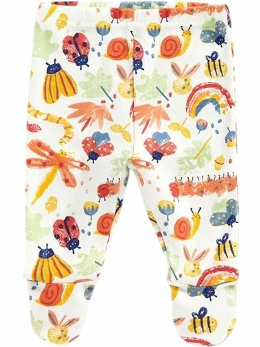 Брюки mothercare, размер 50, белый, синий — фото 1