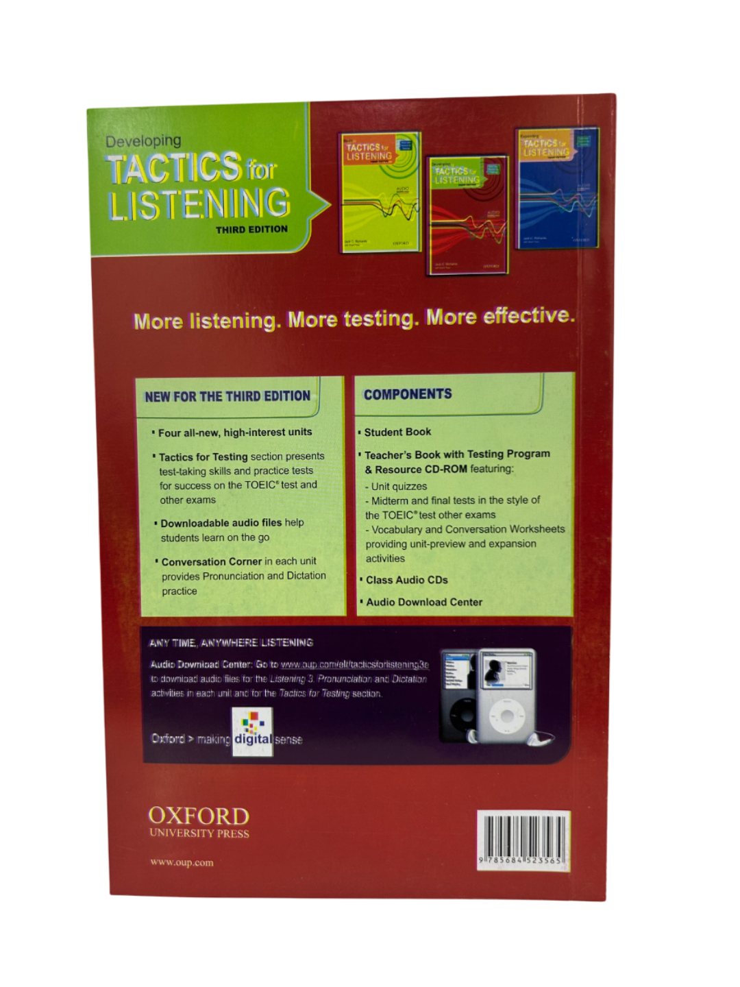 Tactics for listening, Developing level, Third edition, Книга на английском языке — фото 1