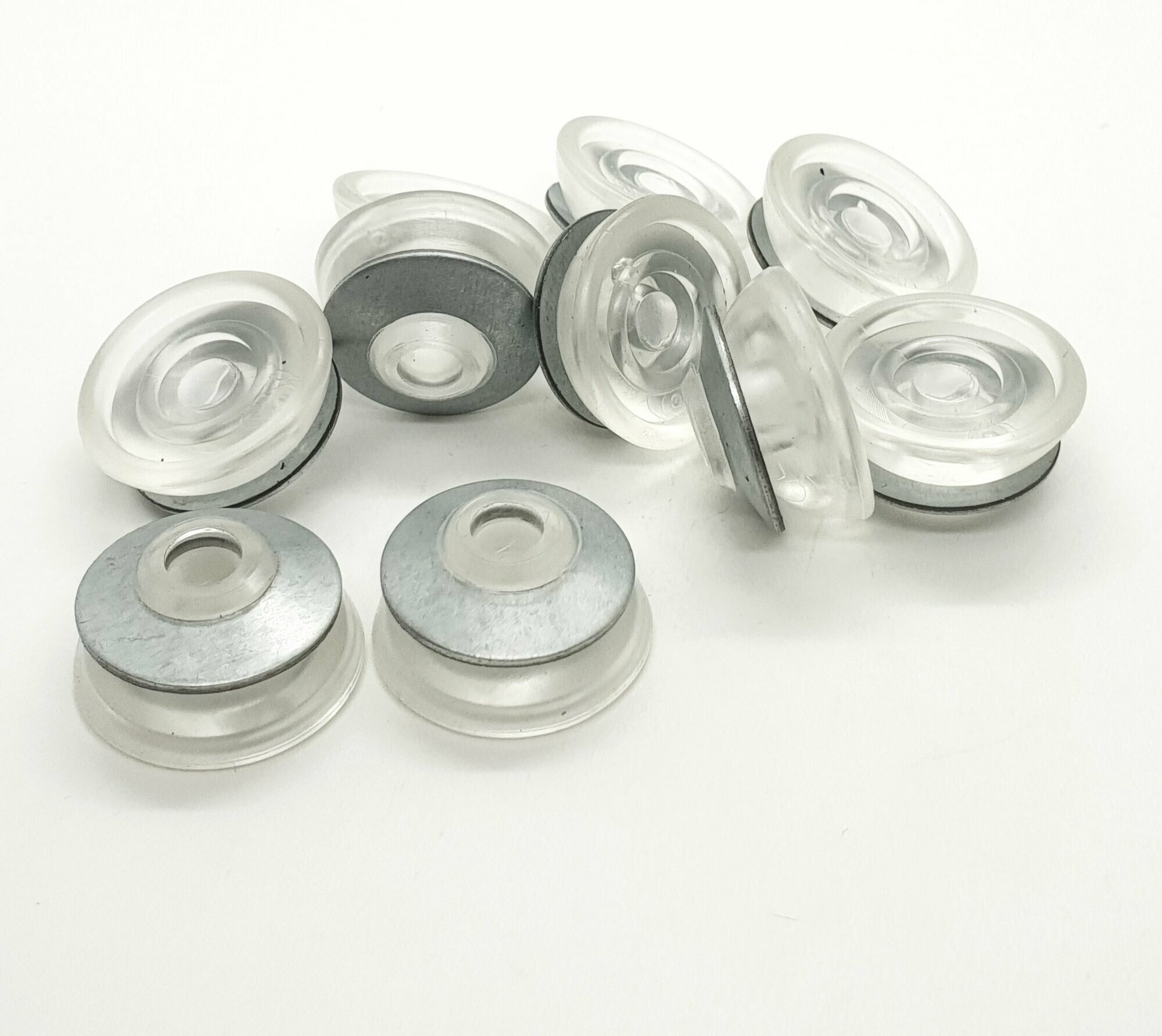 Шайба для поликарбоната 25х7 прозрачная 