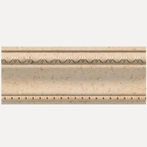 Изображение товара Багет Cosca Карниз, плинтус потолочный 60х42х2400 мм, кварц. Набор 6шт.