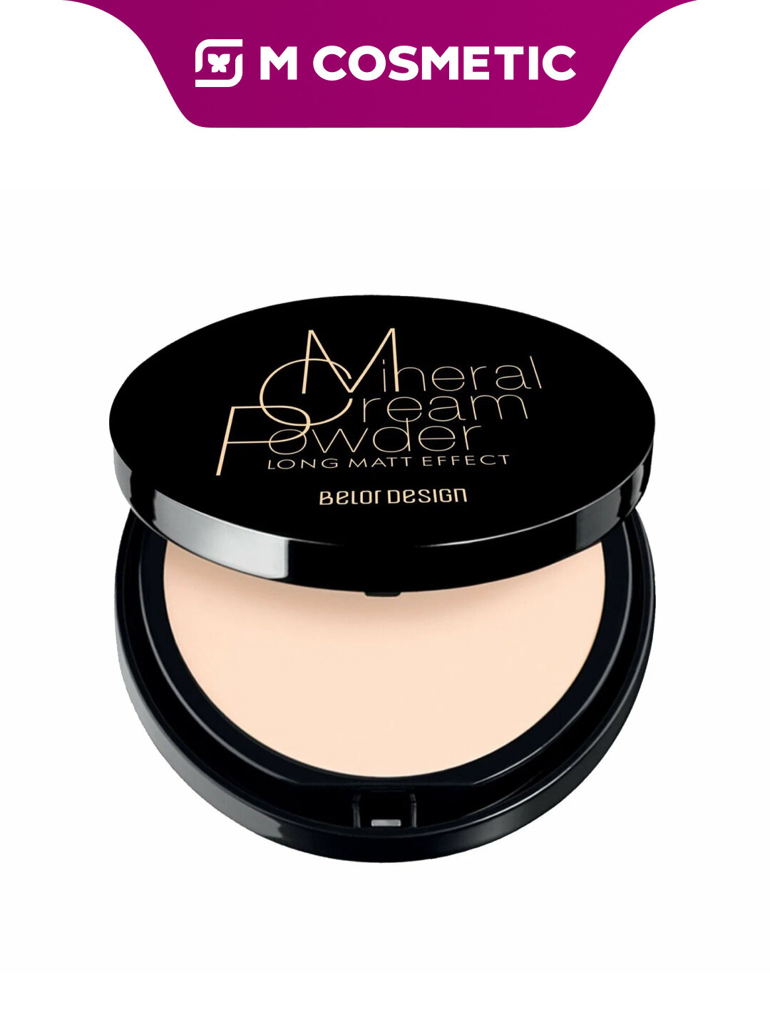 Крем-пудра Belor Design "Энергия минералов", тон 402, для нормальной кожи