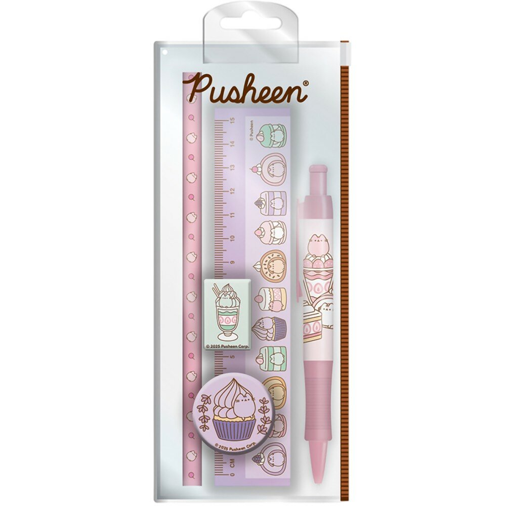 Канцелярский набор Pyramid Pusheen Sweet SR2403264 (D727-0DEB)