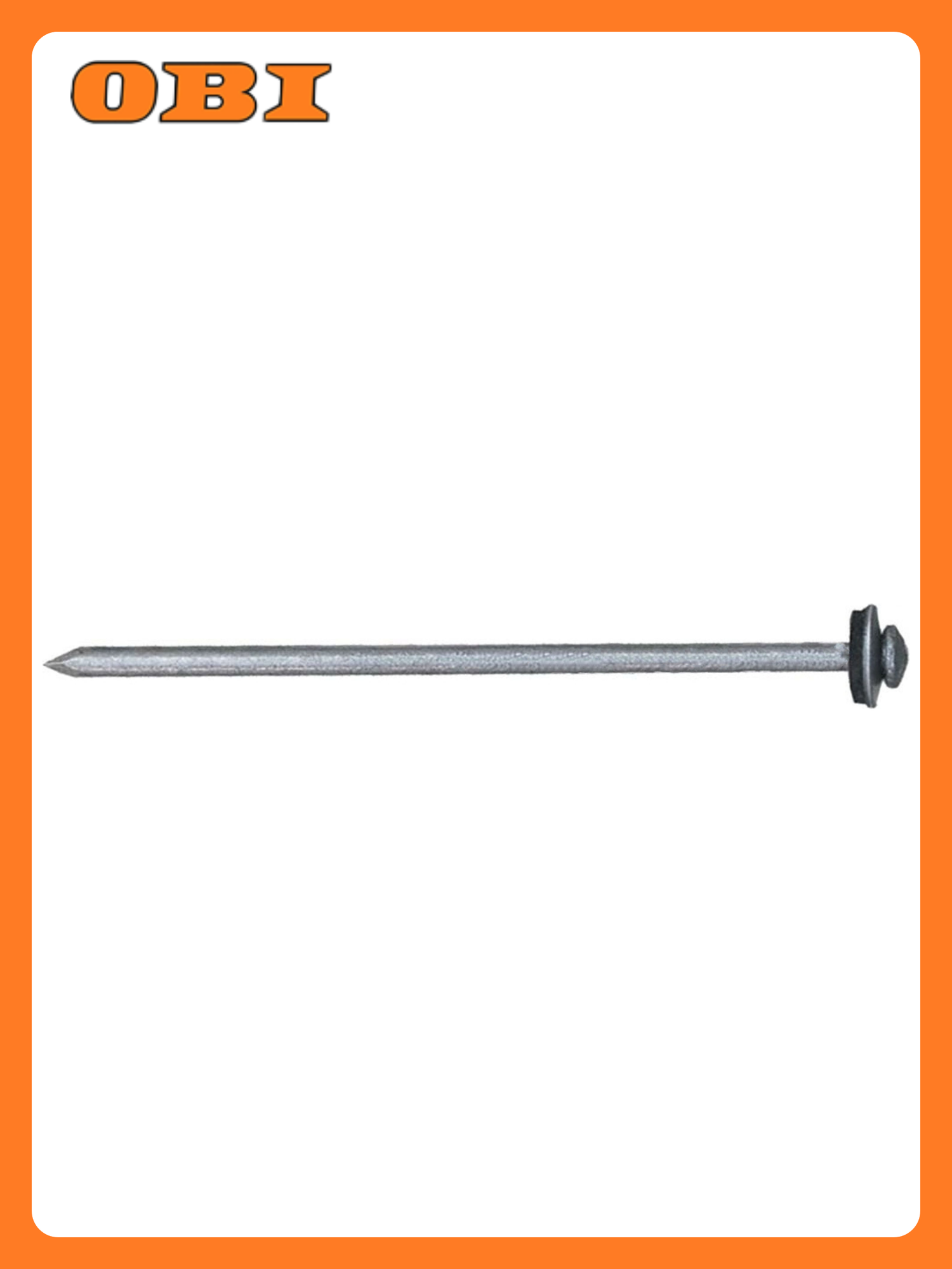 Гвозди шиферные Tech KREP Стройбат  4x120мм  50шт  цинковое покрытие  серые