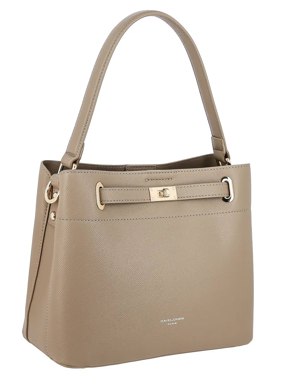 Сумка хобо DAVID JONES, кофе — фото 1