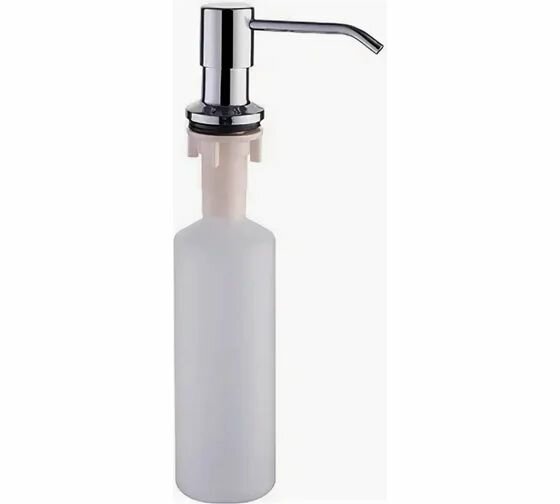 Дозатор для кухонной мойки (150мл), сатин, HAIBA