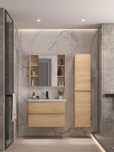 Изображение товара Тумба подвесная SanStar Тоскана 80 Без раковины для ванной комнаты