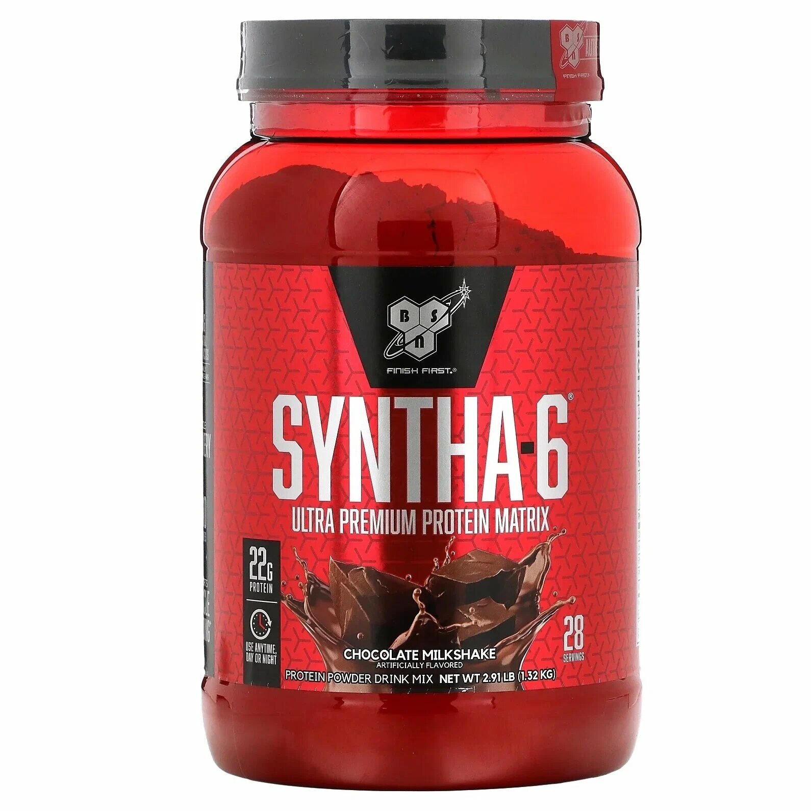 Протеин BSN "Syntha-6", многокомпонентный, шоколадный милкшейк 1.36 кг