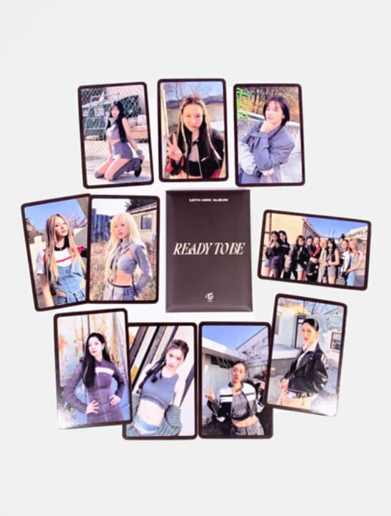 Твайс - реди ту би фотокарты кпоп 2шт — фото 1