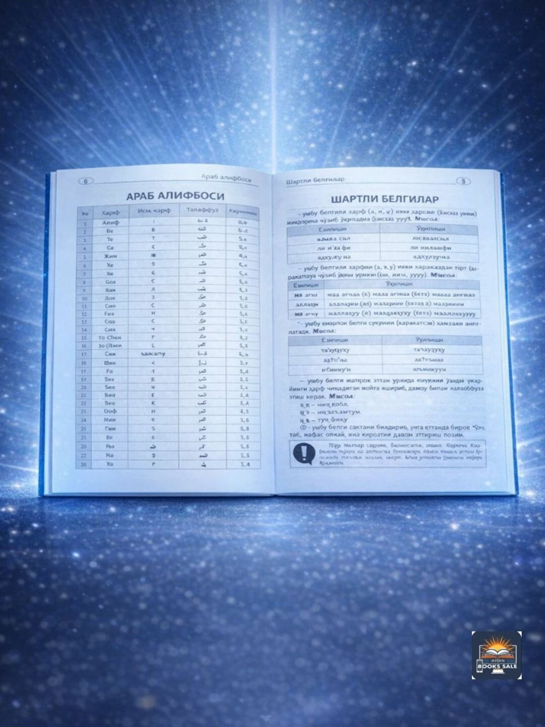 Книга, Ёсин, Таборак ва Куръони Каримдан баъзи суралар, на узбекском и арабском — фото 1