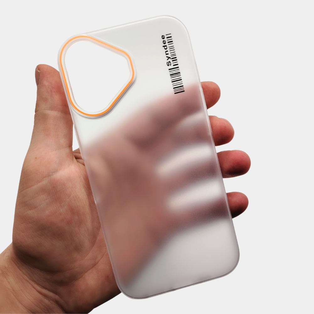 Чехол для APPLE IPHONE 17 прозрачный матовый, ударопрочный, не желтеет, тонкий