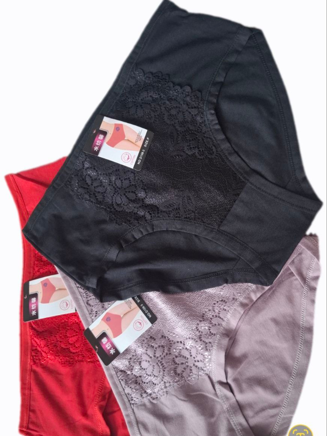 Трусы  ОДНАТОННАЯ, комплект из 2 шт., размер M,L,XL,XXL, красный — фото 1