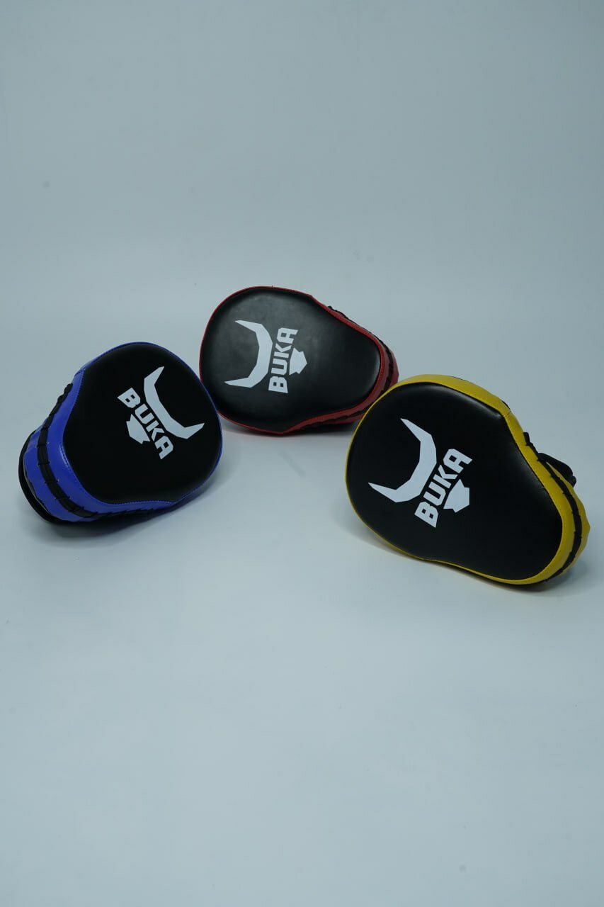 Лапы боксерские Paddle , для тренировок, легкие, нескользящие K15 Blue