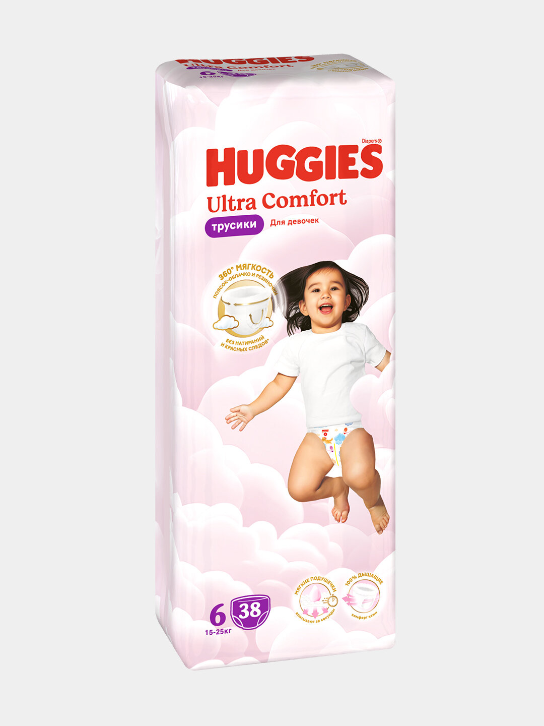 HUGGIES UC PANTS MEGA GIRL (6) 38 шт — фото 1