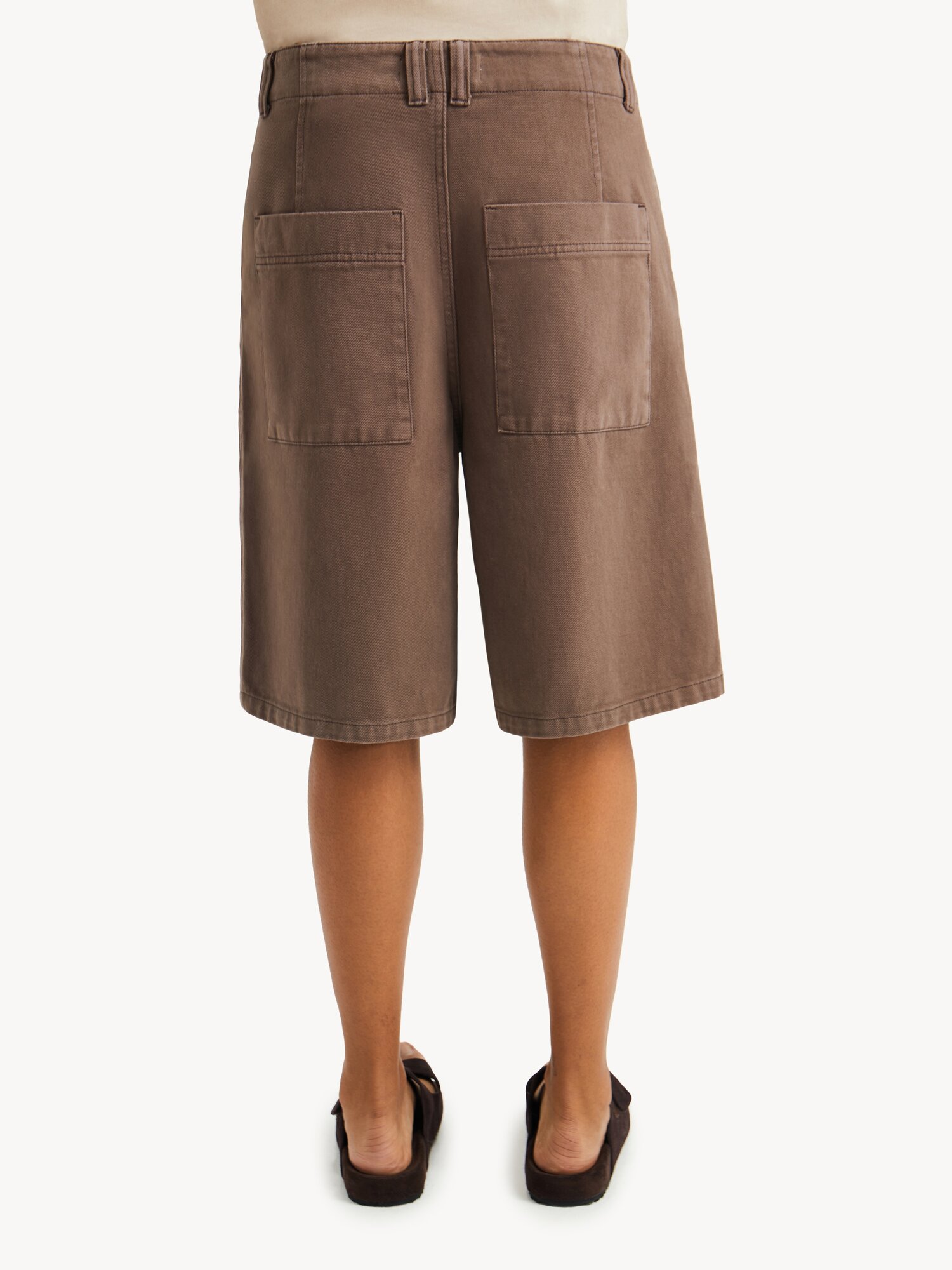 Шорты MUTED TWILL, размер S, темно-коричневый — фото 1