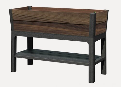 Изображение товара Кашпо-Грядка для растений Keter Deco Elevated Garden Bed (коричневый) (17213340)