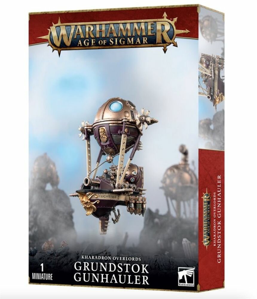 Набор миниатюр KHARADRON OVERLORDS GRUNDSTOK GUNHAULER (2024) Warhammer Age of Sigmar