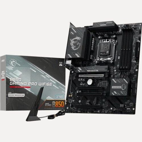 Изображение товара Материнская плата Msi B850 GAMING PRO WIFI6E (AM5, mATX)