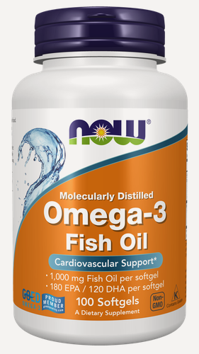 Изображение товара Omega-3 капс, 1000 мг, 100 шт. Омега 3, рыбий жир, для сердца