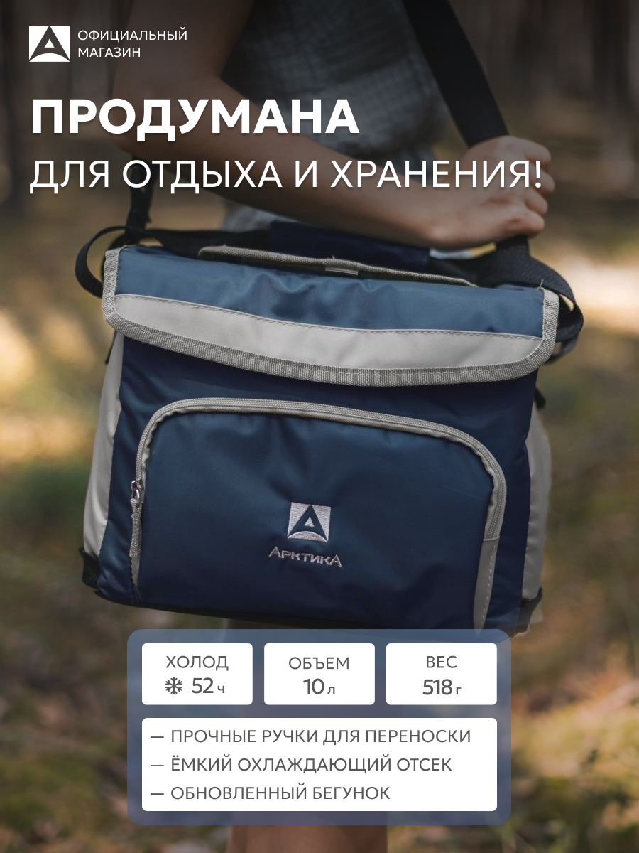 Термосумка для лекарств 10 л Арктика 3000/сумка холодильник дорожная