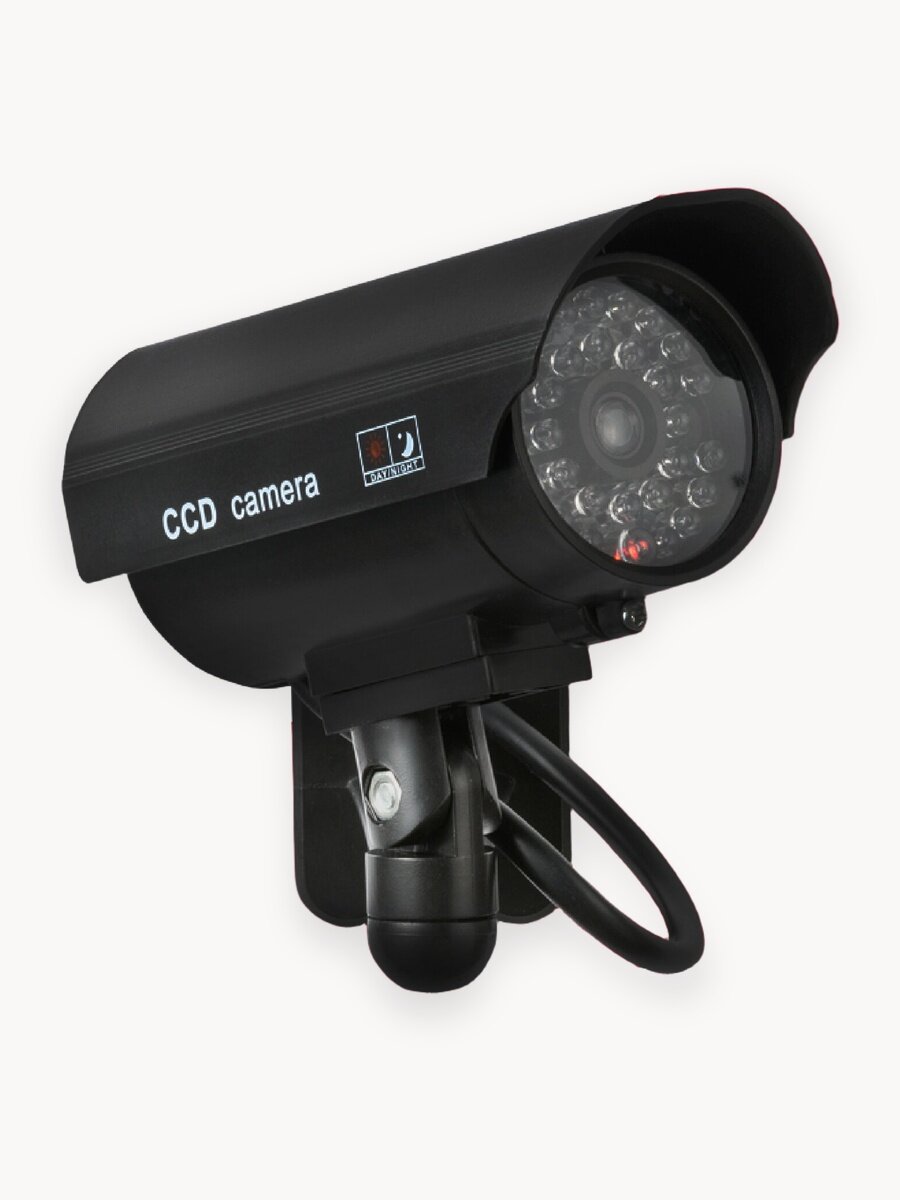 Муляж камеры видеонаблюдения уличная SSY, Имитация видеокамеры с датчиком