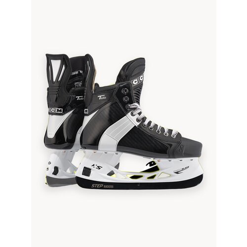 Коньки хоккейные мужские CCM RETRO TACKS 652 PRO SKATES SR WIDE, 42 размер, 8 US, профессиональный, черный