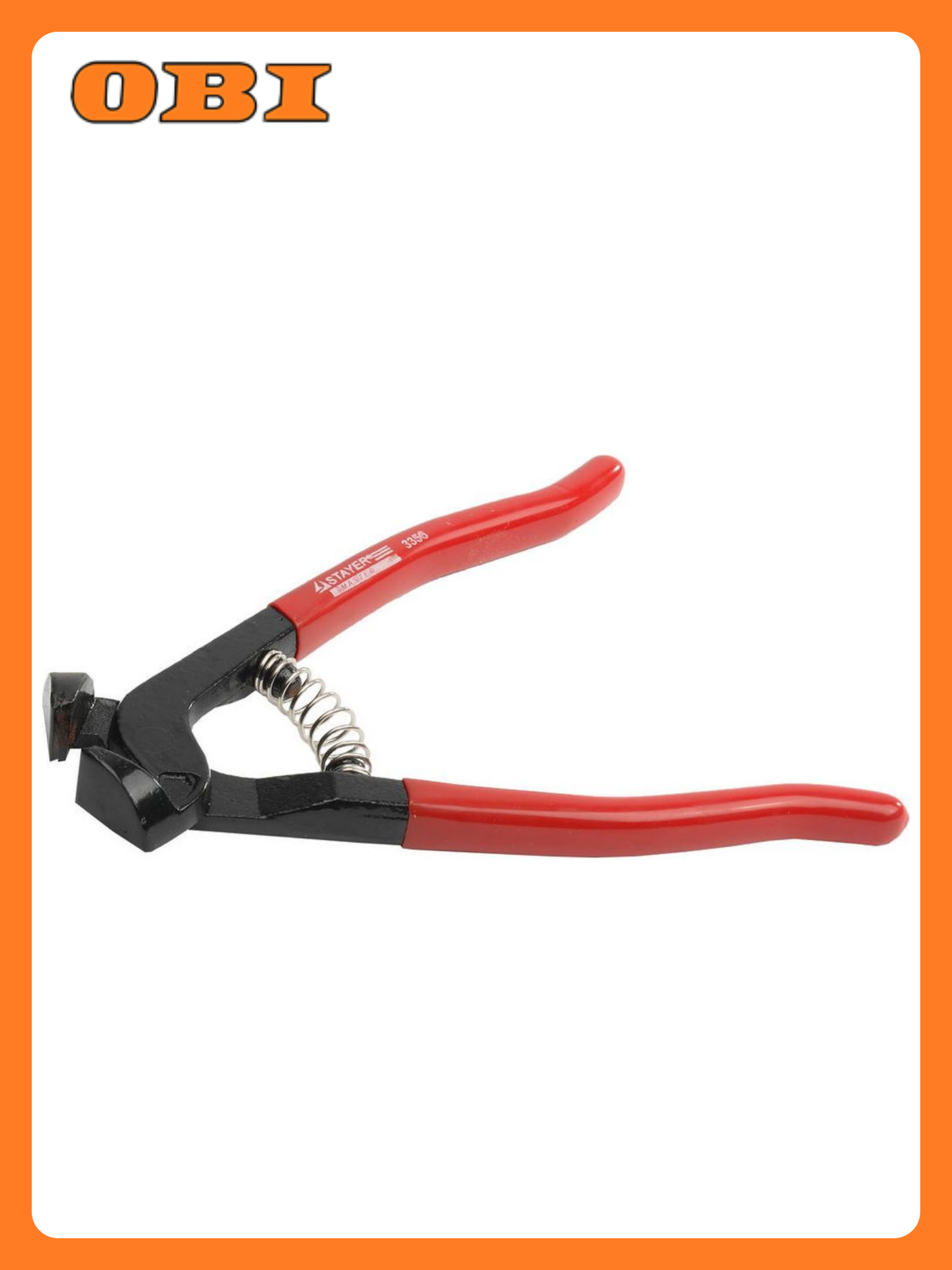 Кусачки STAYER для кафеля карбид вольфрама длина 200мм красный