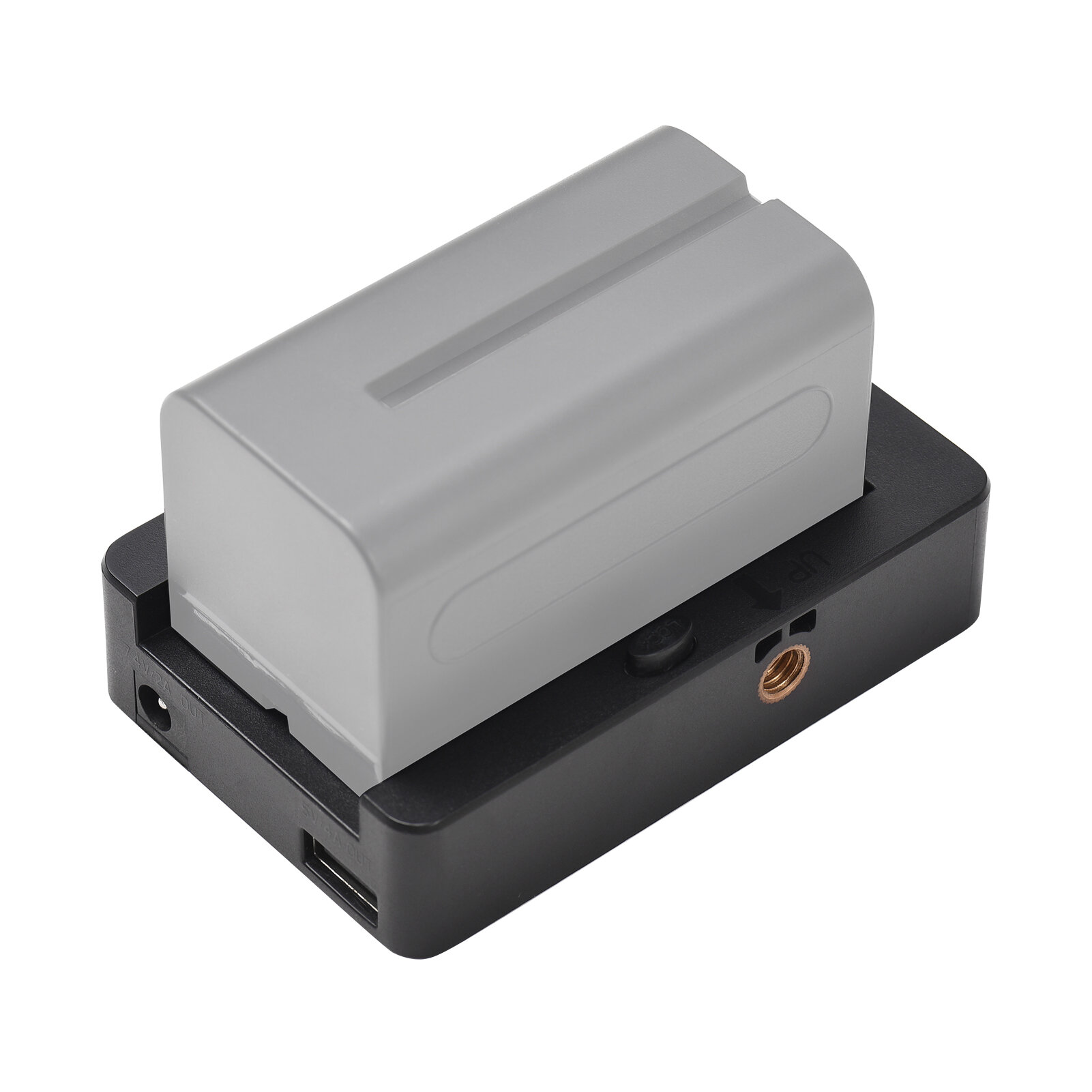 Зарядное устройство NP-F с USB Type-C, для аккумуляторов NP-F550, NP-F750, NP-F970, 5V/7.4V, для камер и мониторинга