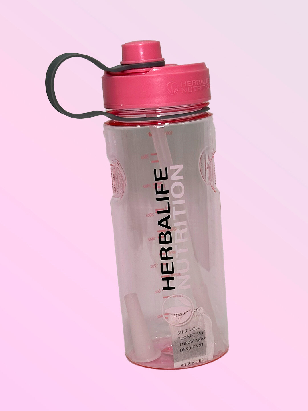 Спортивная бутылка для фитнеса, градиентное цветное, 1000 ml - Конфетный