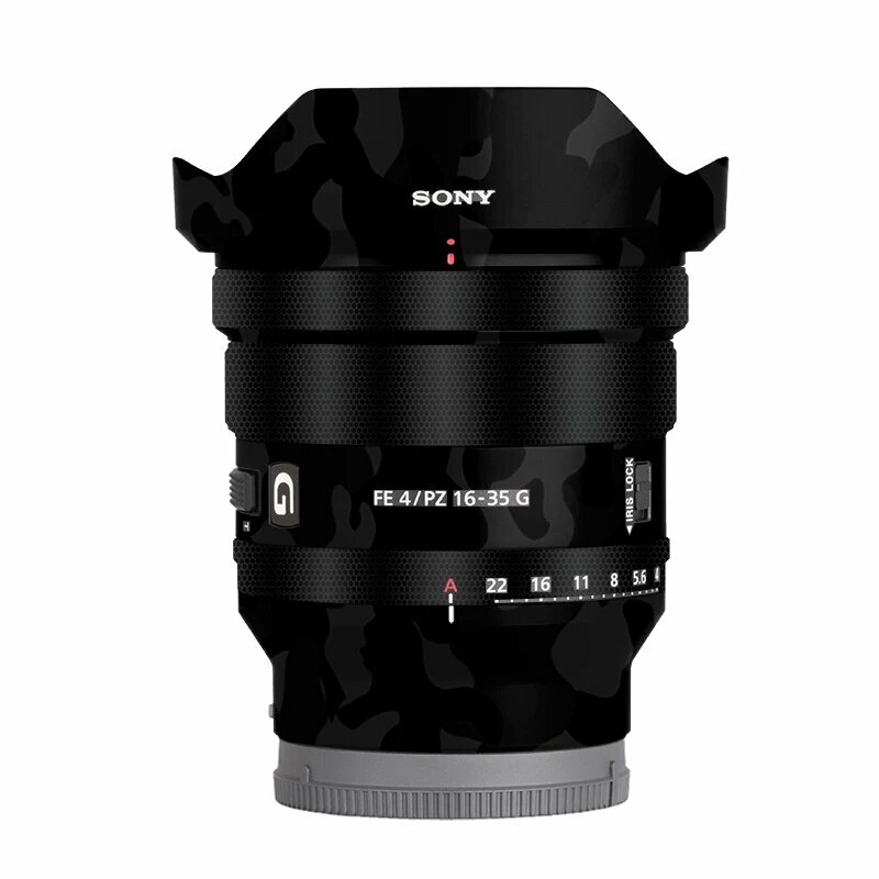 Наклейка для объектива Sony FE PZ 16-35mm F4 G теневая Mi-цвет с матричным рисунком