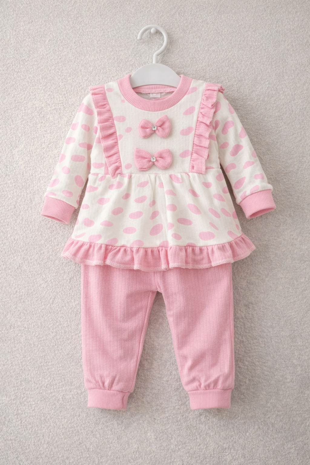 Комплект одежды Koala Kids До 2 лет, размер До 2 лет, розовый — фото 1