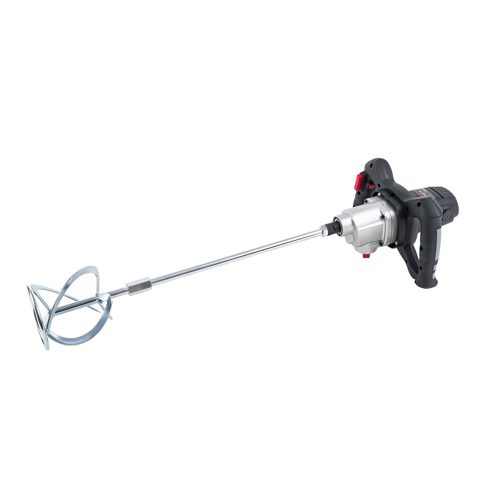 Строительный электрический миксер P.I.T. PHM150-C, 1400 Вт, 2 скорости, 0–500 / 0–700 об/мин, венчик 120 мм