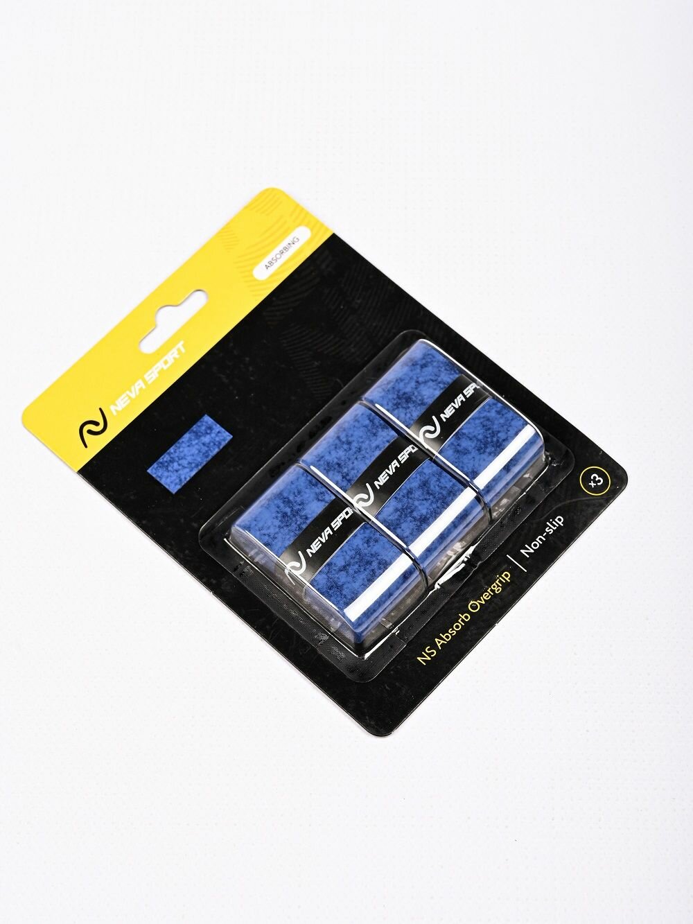 Овергрип NEVA SPORT ABSORBING синий (3 шт.) — фото 1
