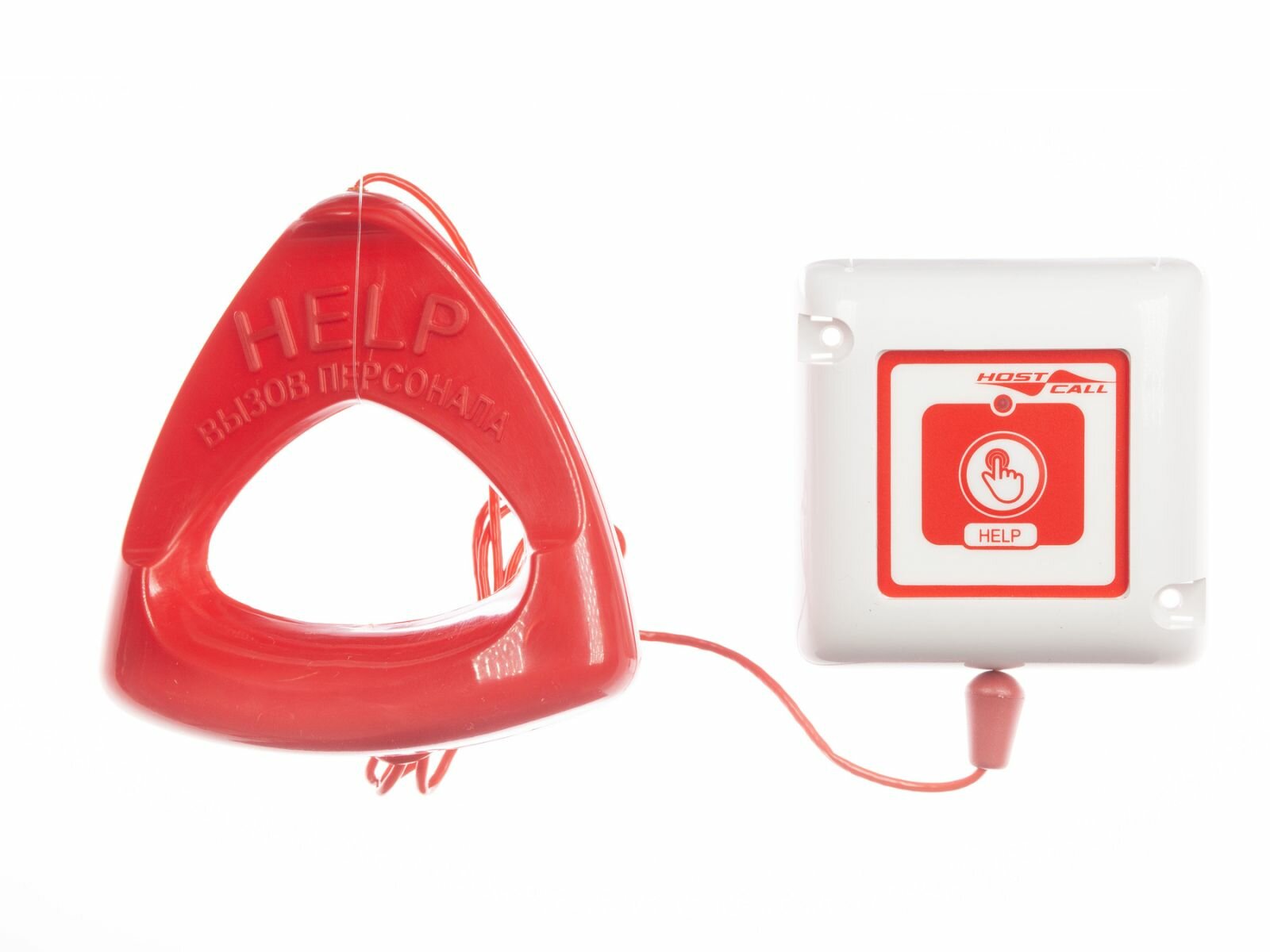 Кнопка вызова Hostcall MP-433W2, со шнуром, влагозащищенная