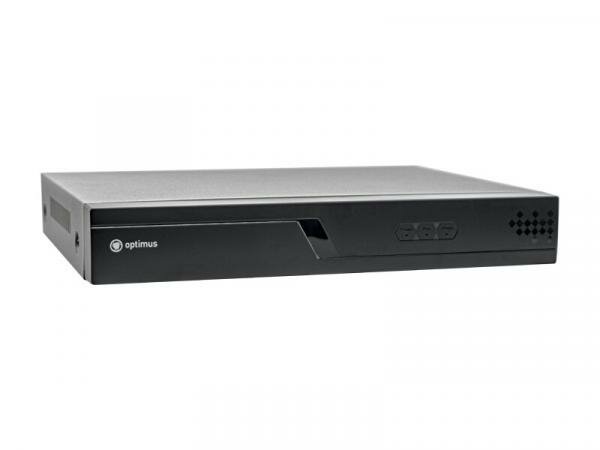 Видеорегистратор OPTIMUS IP 10-канальный, 8Мп, PoE, до 1 HDD