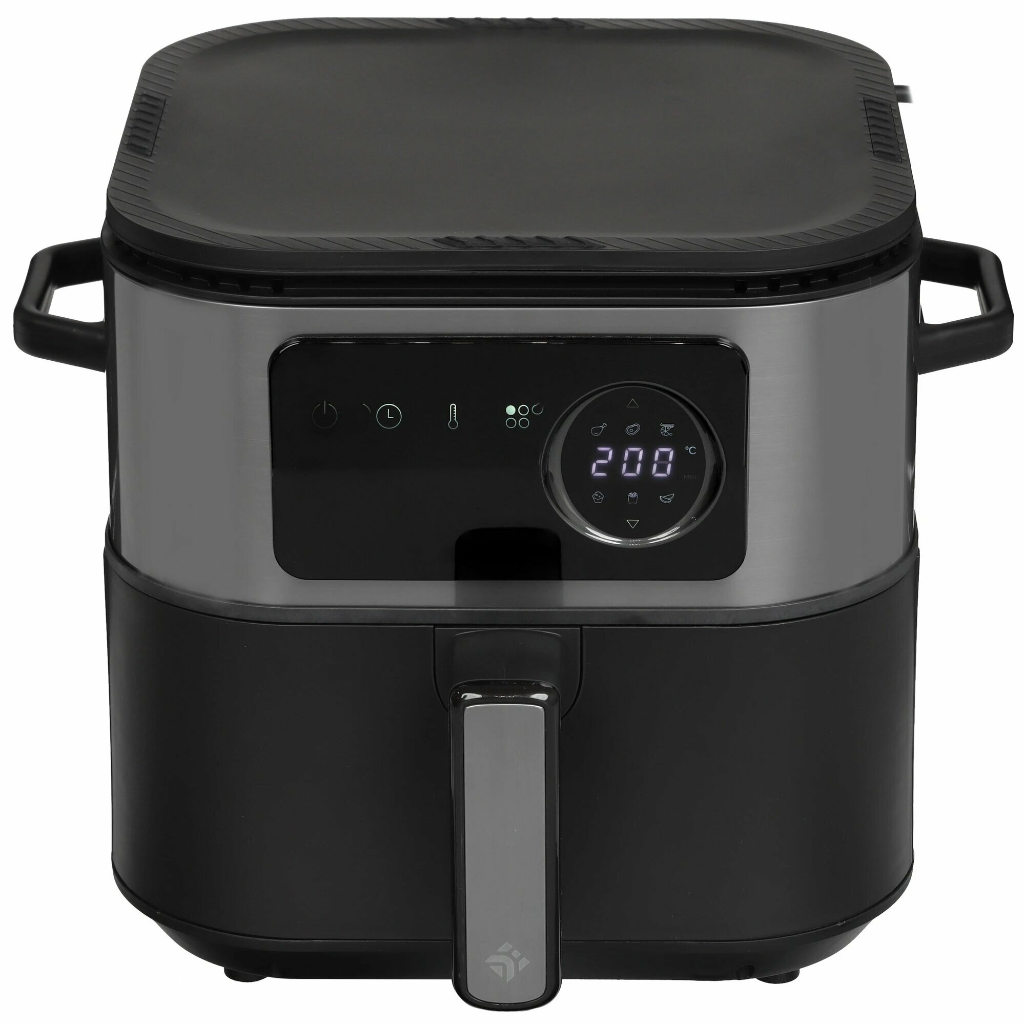 Аэрогриль DEXP FlipFry DAF-2006, мощность 2000 Вт, регулировка конвекции