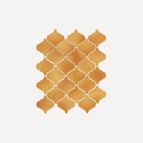 Изображение товара Керамическая плитка Kerama Marazzi Арабески Майолика желтый 65009 26х30 см, упаковка 0,59 м2. (10 плиток)