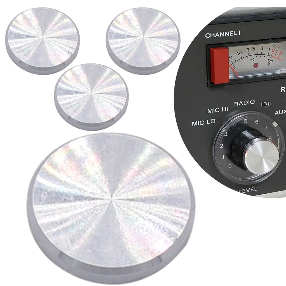 Регуляторная ручка для REVOX A76, алюминиевая, серебристая, для аудиоаппаратуры