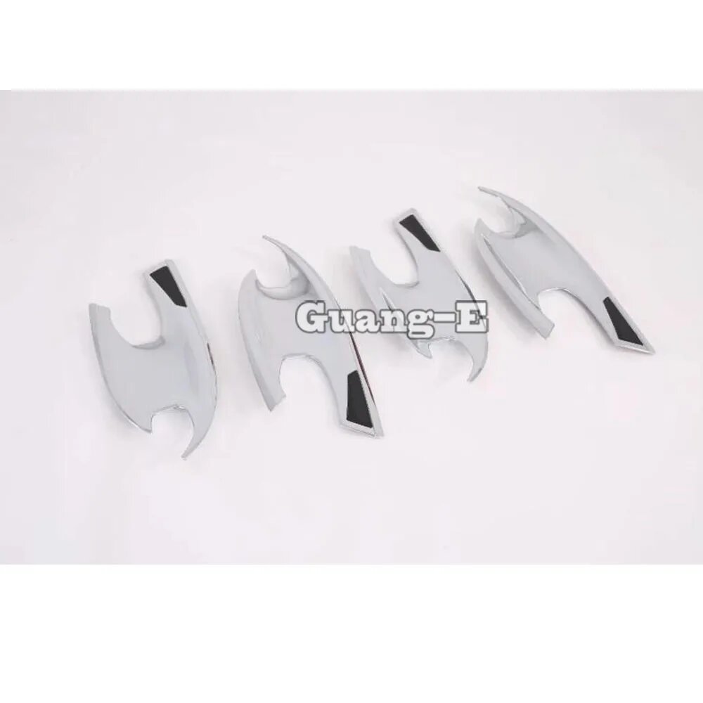 Для Hyundai Sonata 10-го поколения DN8 2020-2023: Накладки на дверные ручки (4 шт.), внешние, из АБС-пластика, для отделки дверных проемов и подлокотников