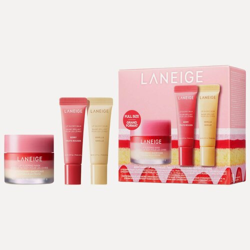 Изображение товара Laneige Набор для губ Berry Sweet Lip Treatment Minis Trio Set