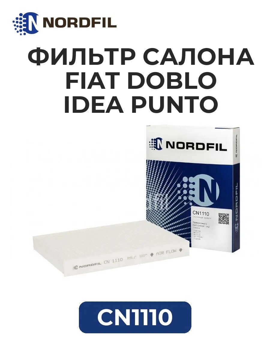 Фильтр салона Fiat Doblo Idea Punto