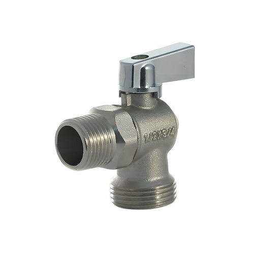 фото Кран для стиральной машины frap fr216 ш-ш, 1/2"x3/4"
