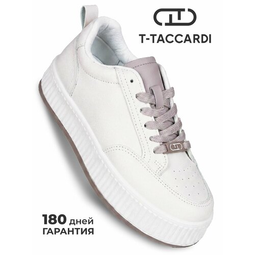фото Кеды t.taccardi весна-лето 2026, полнота g (eu)/ на среднюю и широкую стопу, размер 39, белый 4