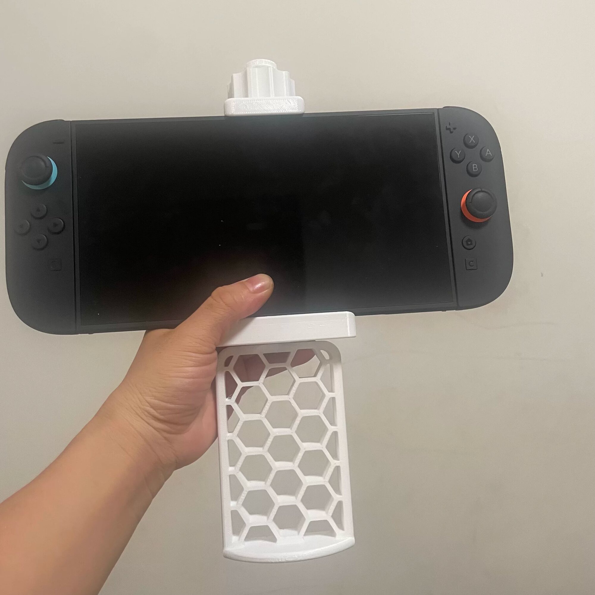 Эргономичная белая подставка для живота для Nintendo Switch NS2 и Steam Deck, легкая поддержка для комфортной игры в