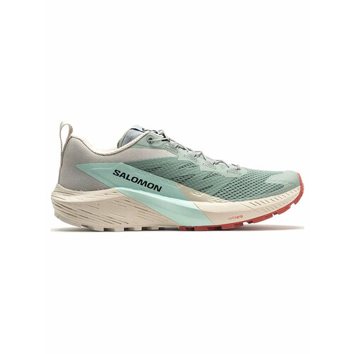 фото Кроссовки salomon sense ride 5 w 2025 (lily/rainy day/bleached aqua 4), размер us: 4, зеленый