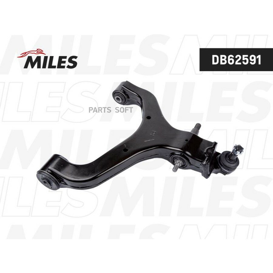 MILES DB62591 Рычаг подвески SSANGYONG ACTYON/ KYRON/ REXTON 01- передн. нижн. прав. ()